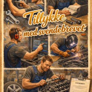 Tillykkekort til mekanikere 05