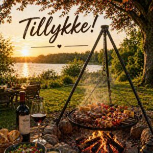 Tillykke kort til Grill entusiaster 09