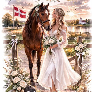 Hestekonfirmation kort 21