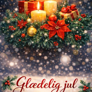 Glædelig jul kort 11