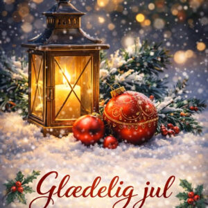 Glædelig jul kort 09