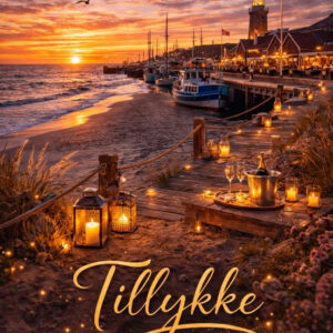 Tillykke kort med steder i Danmark 03