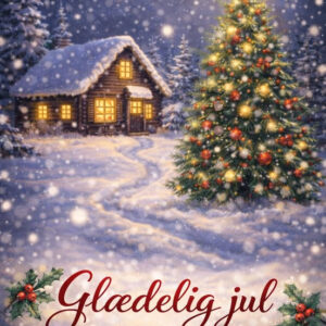 Glædelig jul kort 08