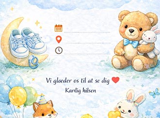 Navnefest Indbydelse