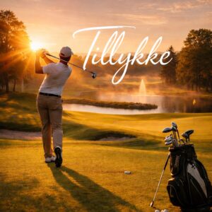 Tillykke kort til Golf spilleren 11