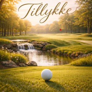 Tillykke kort til Golf spilleren 12