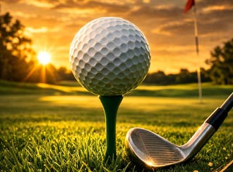 Tillykke kort til Golf spilleren
