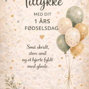 1 års fødselsdag #1