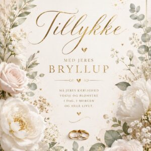 Bryllupskort 11