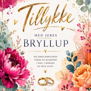 Bryllupskort 12