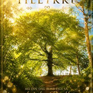 Tillykke kort med Træer 09